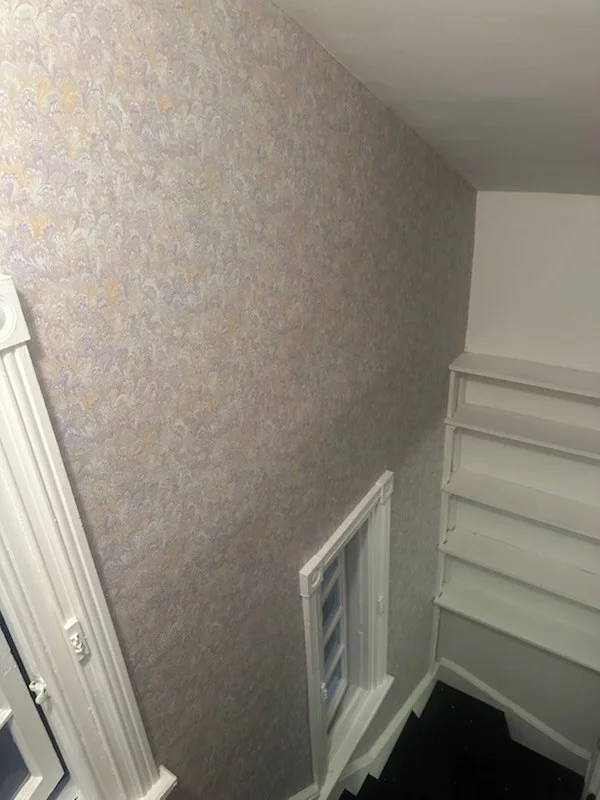 Greenwood wallpaper installation