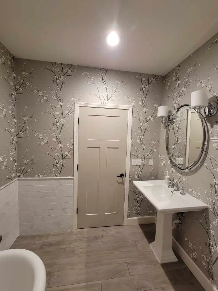 Commercial wallpaper project