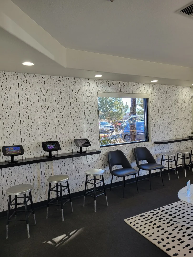 Retail wallpaper design