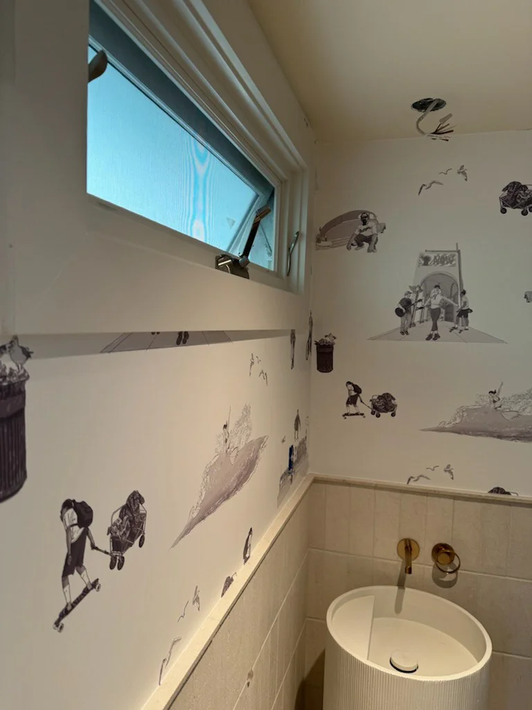 Historic home wallpaper