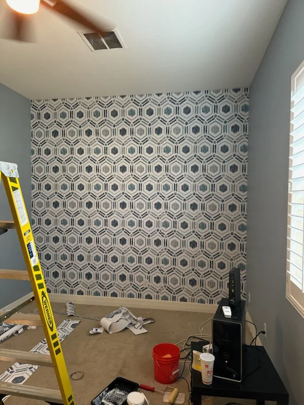 Clean wall surface